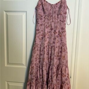 Trixxi Pink Textured Knit Dress